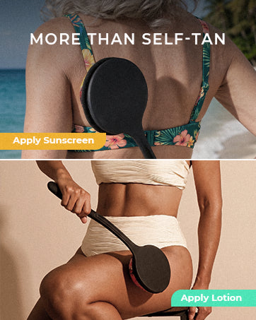 Self-Tanning Back Applicator and Exfoliating Body Tool